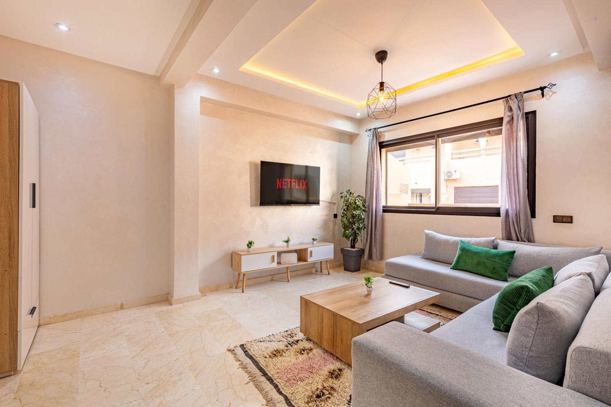 Chic & Cosy Appart Au Centre Ville - 100 % Equipe Marrakesh Eksteriør billede