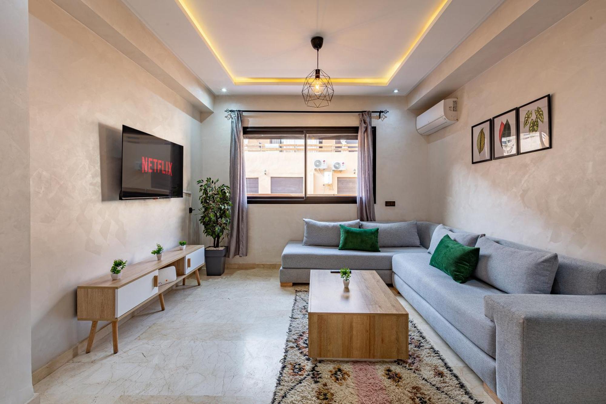 Chic & Cosy Appart Au Centre Ville - 100 % Equipe Marrakesh Eksteriør billede